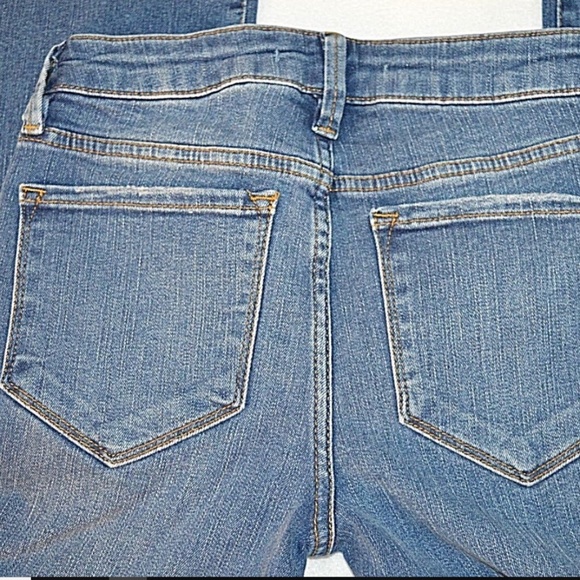 FREE PEOPLE Straight Leg Crop Jeans Womens sz 24 - Picture 6 of 8